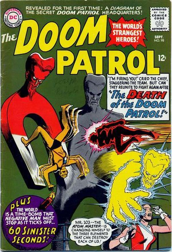 The Doom Patrol #98 cover