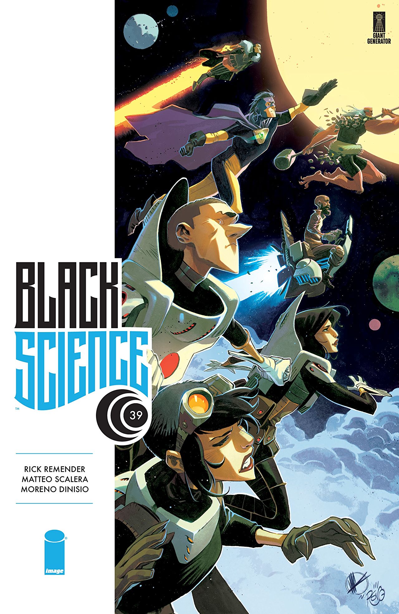 Black Science #39 cover