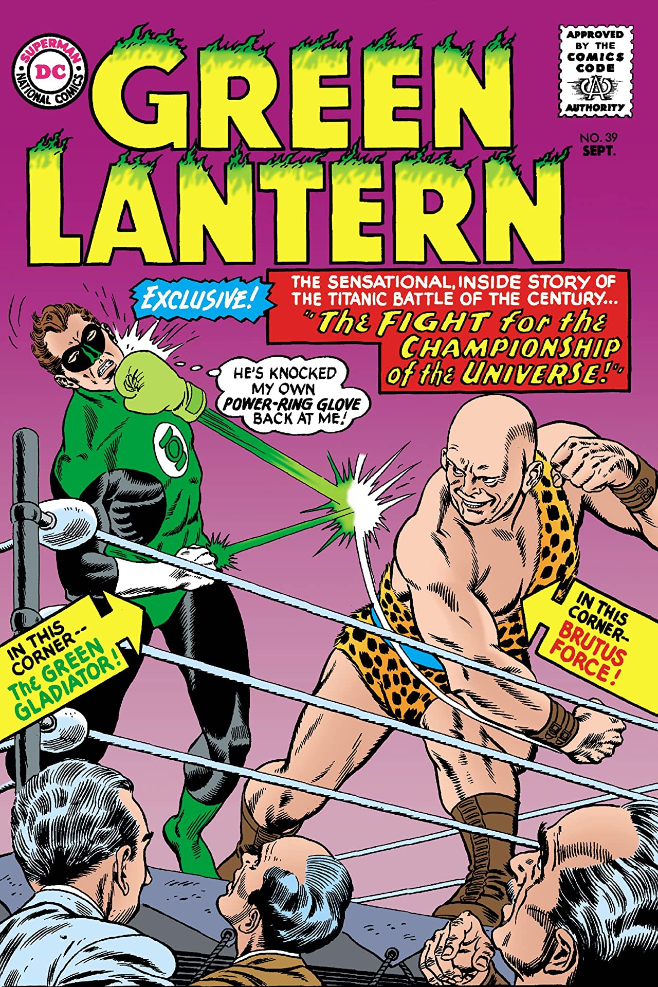 Green Lantern #39 cover