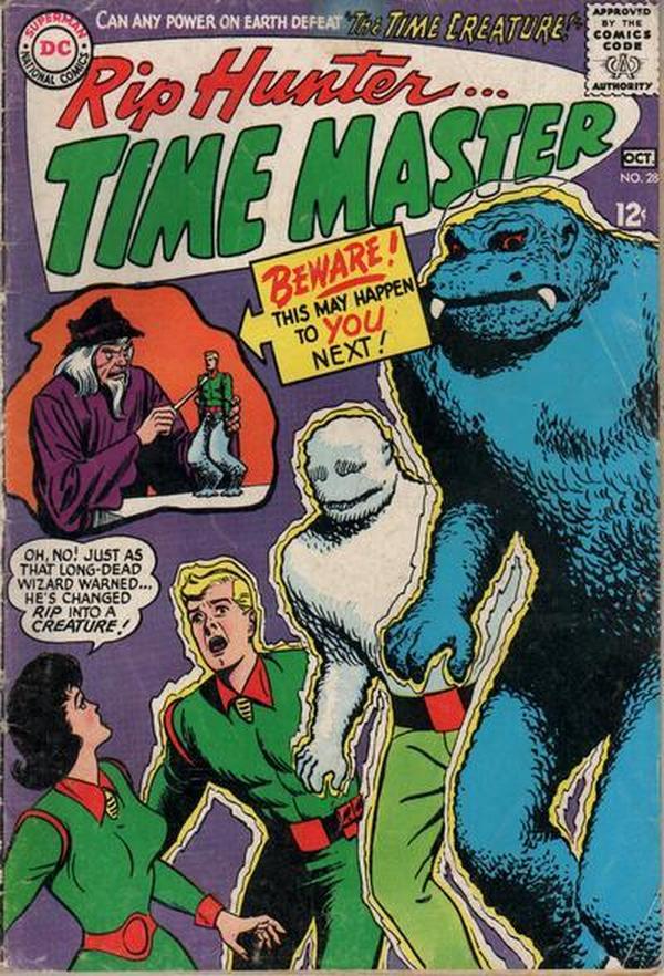 Rip Hunter... Time Master #28 cover