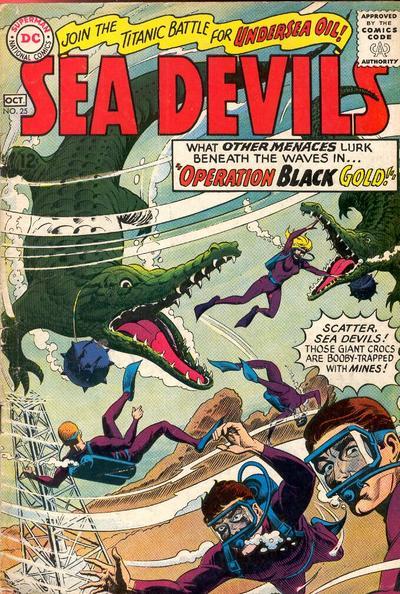 Sea Devils #25 cover