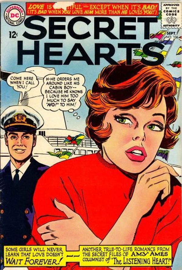Secret Hearts #106 cover