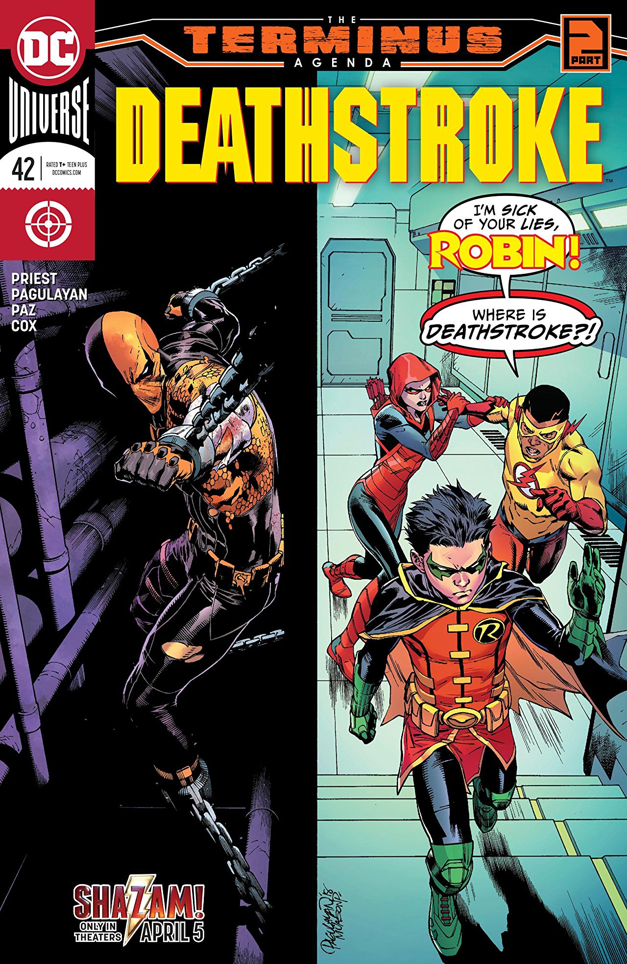 Deathstroke #42 cover