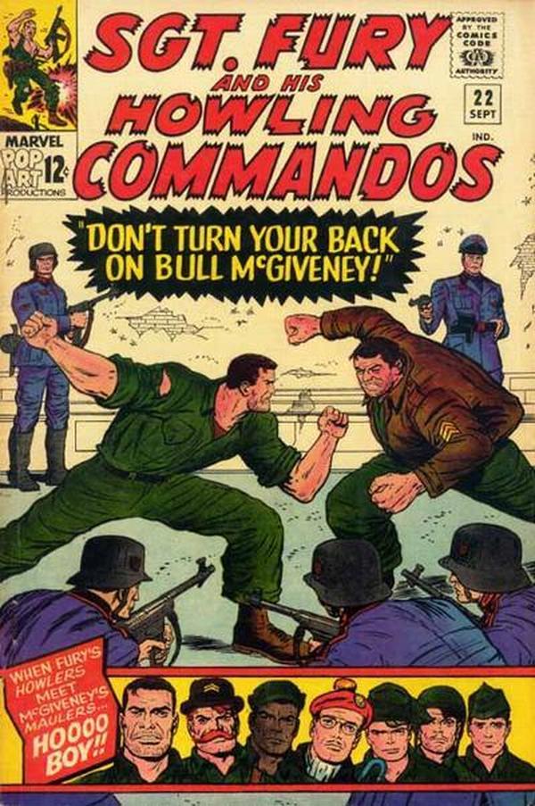 Sgt. Fury #22 cover