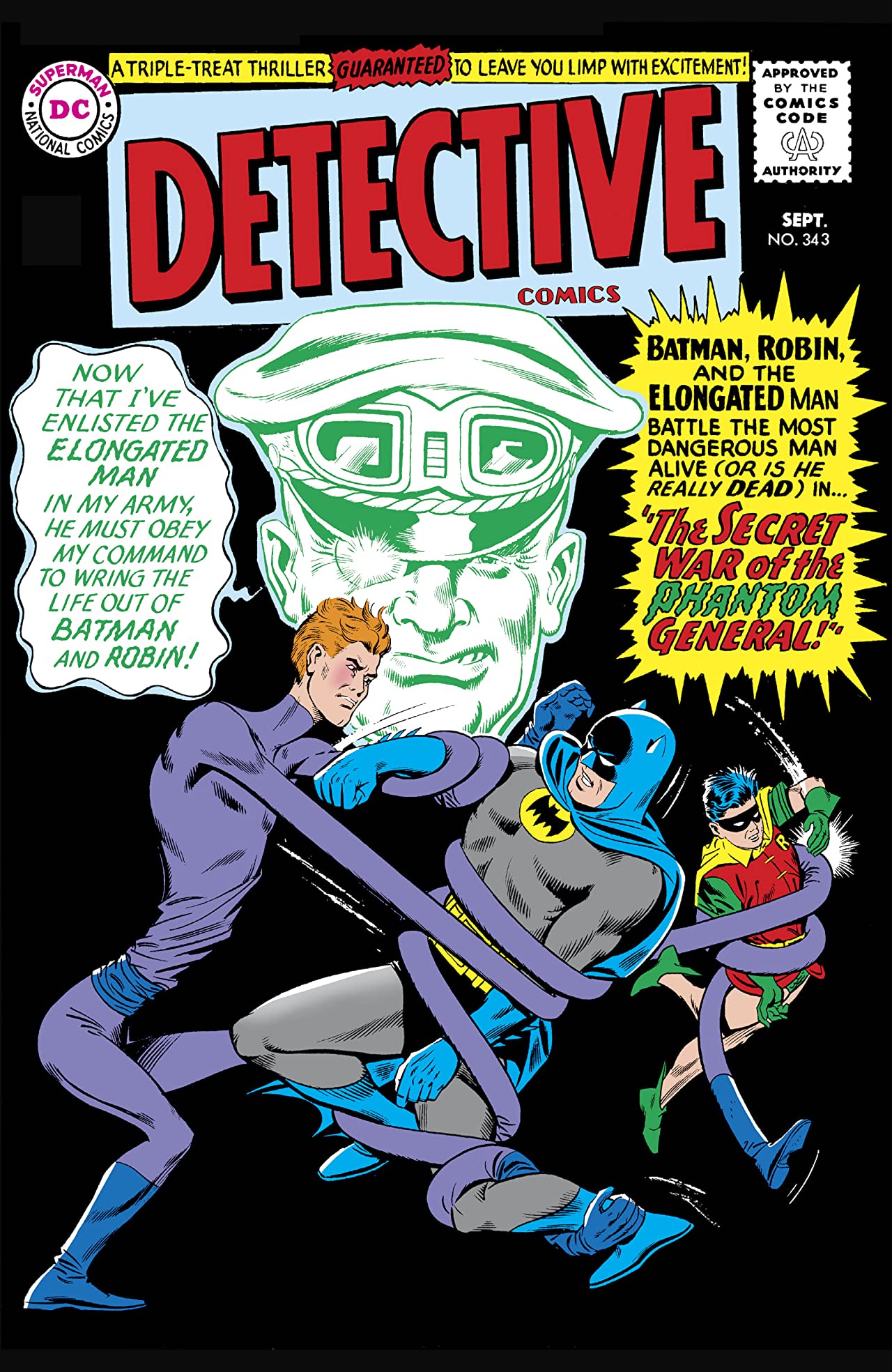 Detective Comics #343 cover