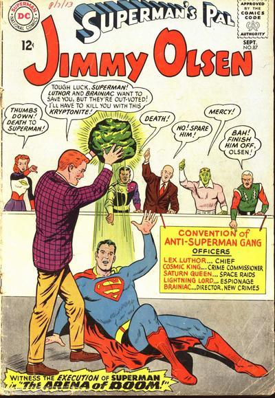 Superman's Pal, Jimmy Olsen #87 cover