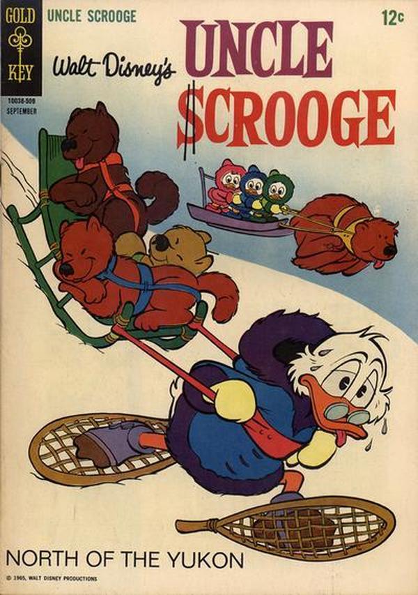 Walt Disney Uncle Scrooge #59 cover