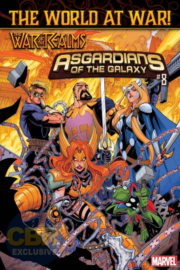 Asgardians of the Galaxy #8 cover
