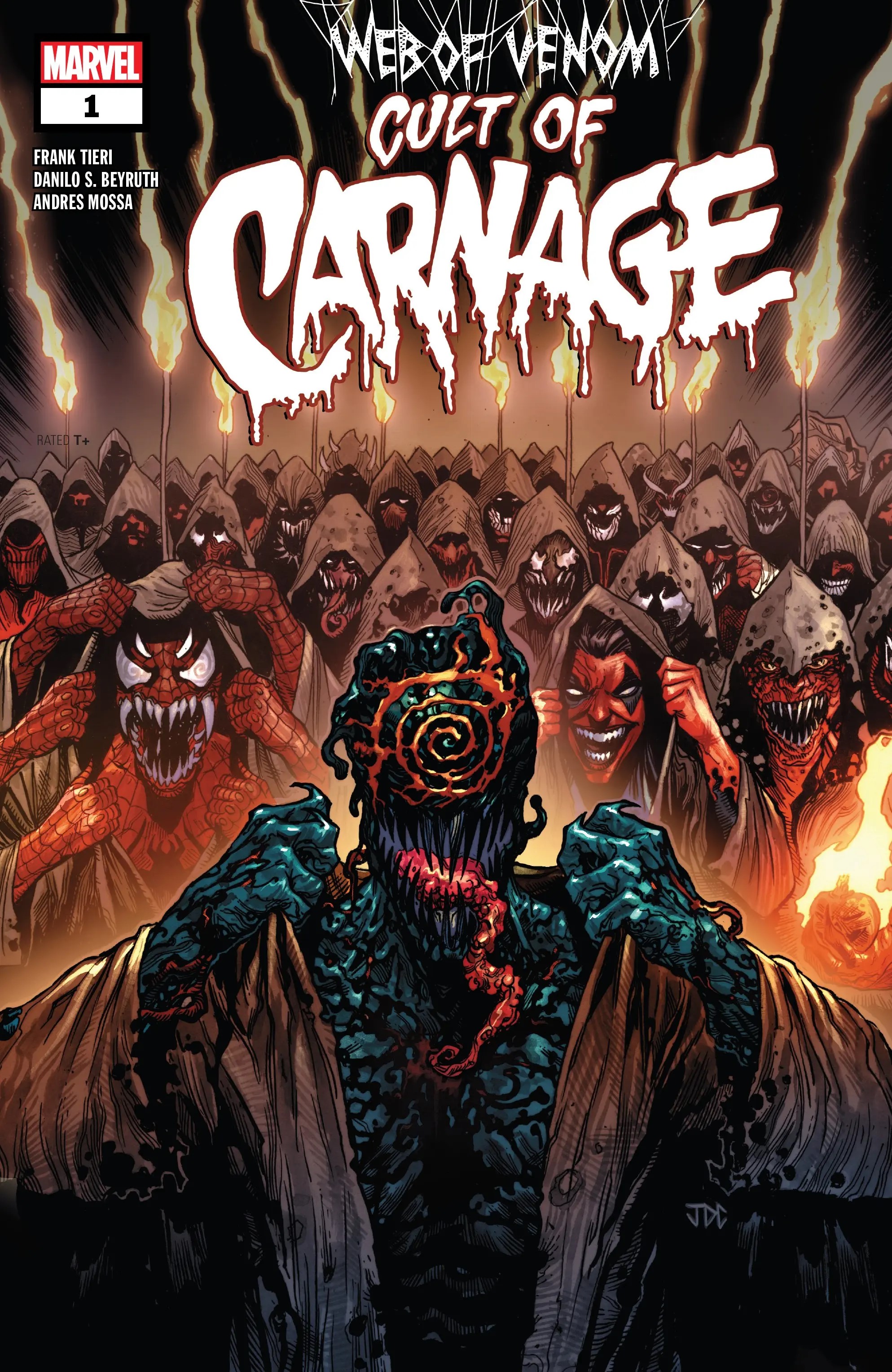 Web of Venom: Cult of Carnage #1 cover