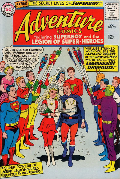 Adventure Comics #337 cover