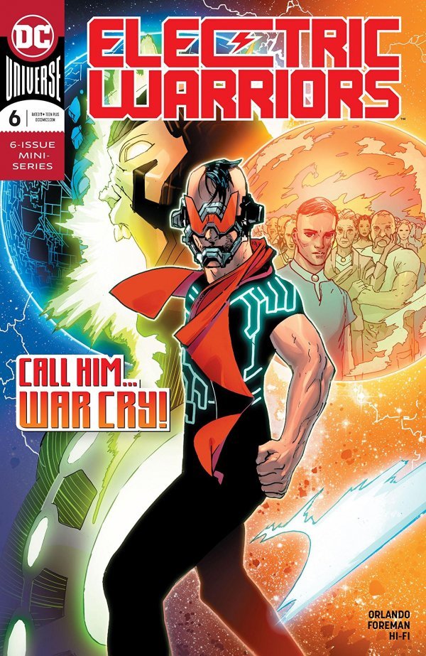 Electric Warriors #6 cover