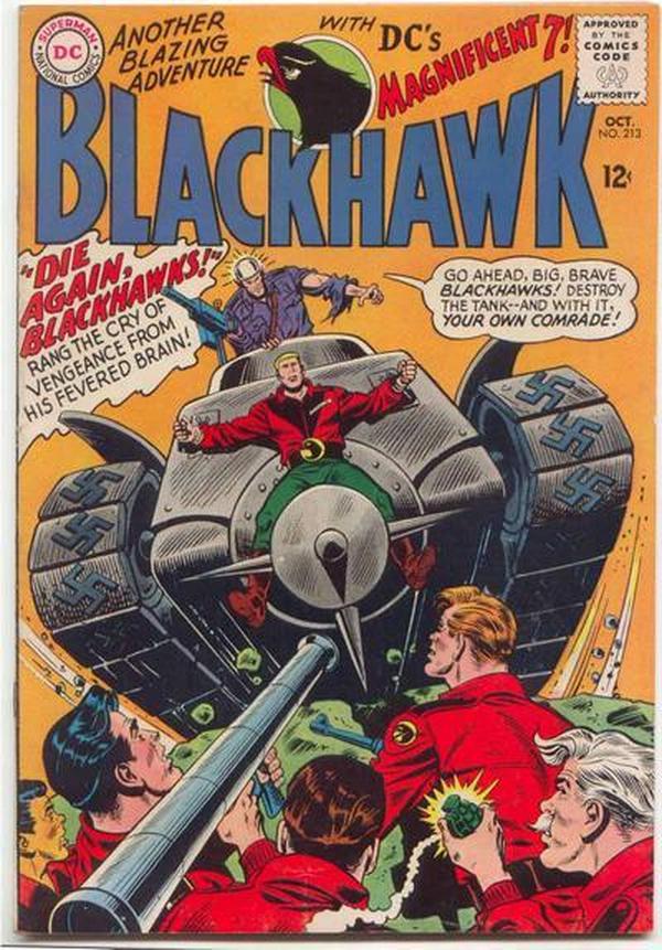 Blackhawk #213 cover
