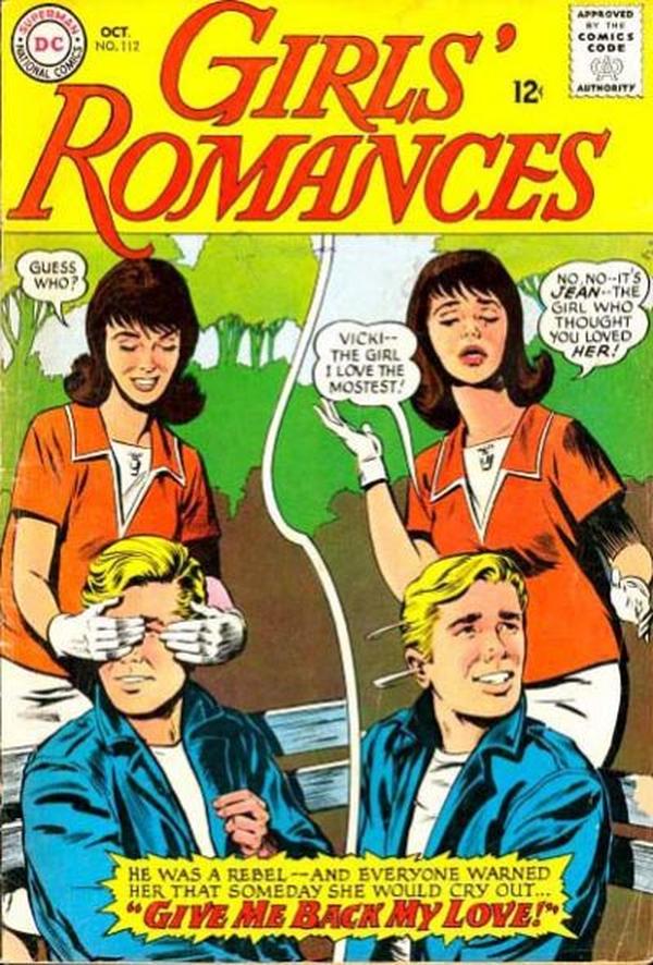 Girls' Romances #112 cover