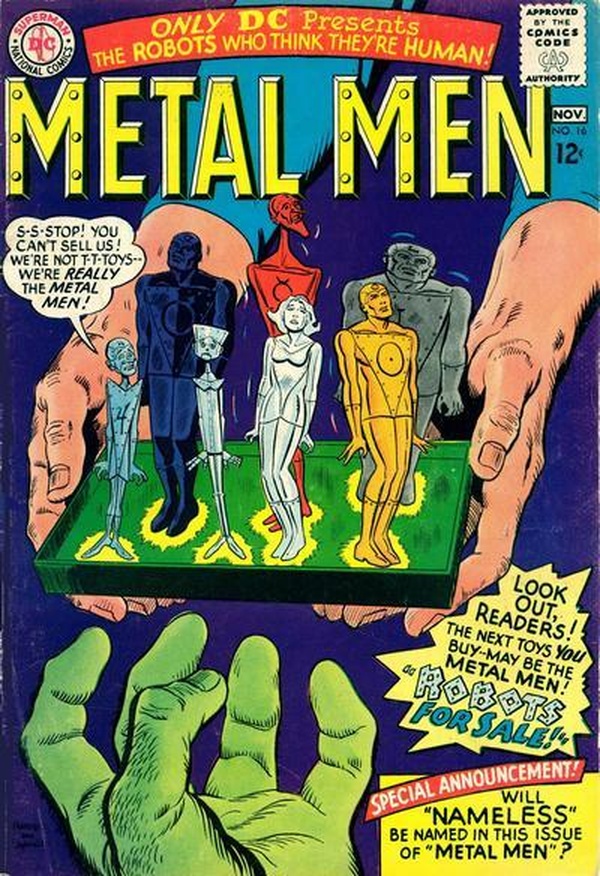 Metal Men #16 cover