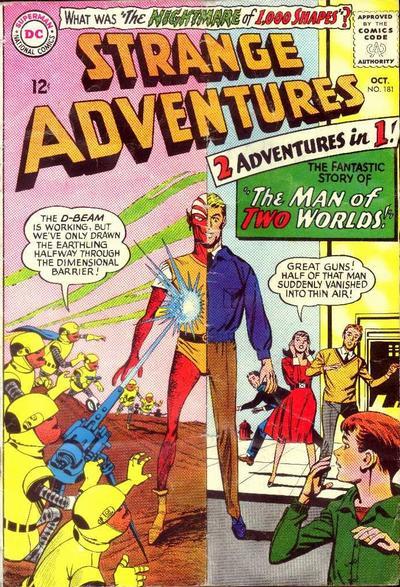 Strange Adventures #181 cover