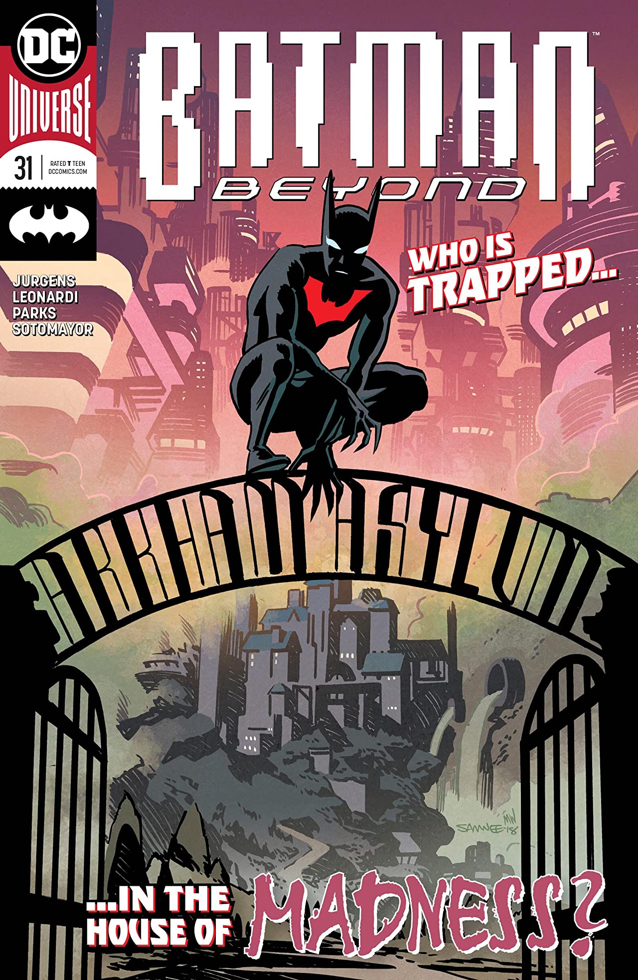 Batman Beyond #31 cover