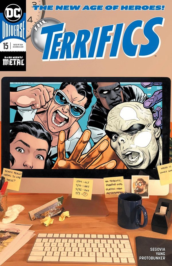 The Terrifics #15 cover