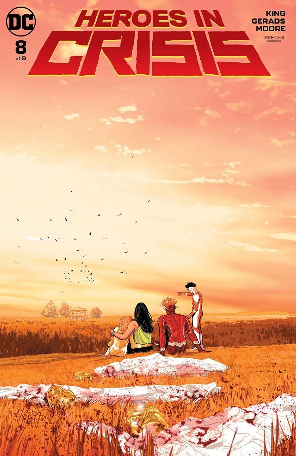 Heroes in Crisis #8 cover