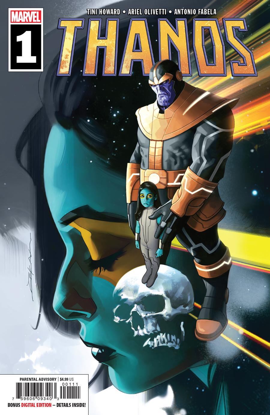 Thanos #1 cover