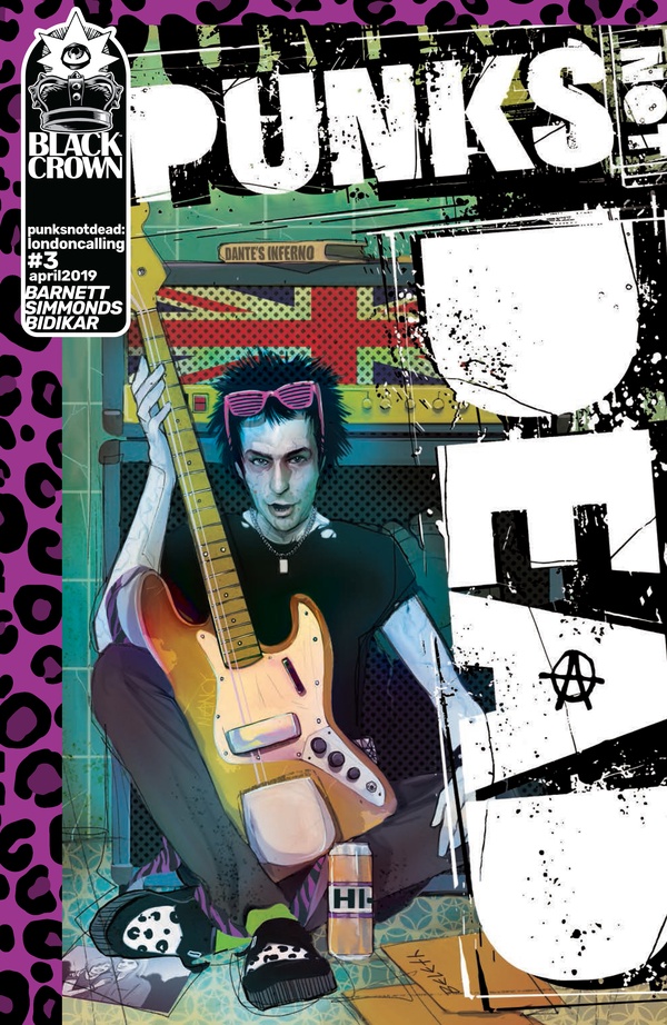 Punks Not Dead: London Calling #3 cover
