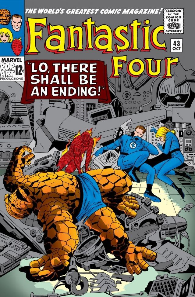 Fantastic Four #43 cover