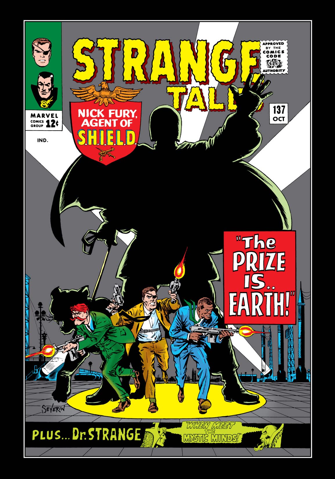 Strange Tales #137 cover