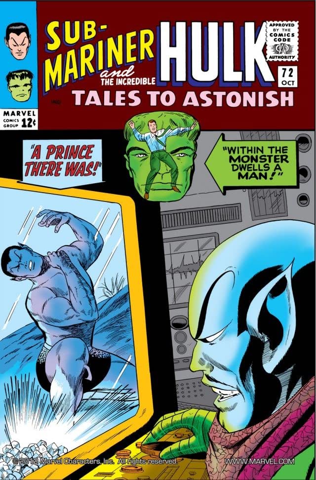 Tales to Astonish #72 cover