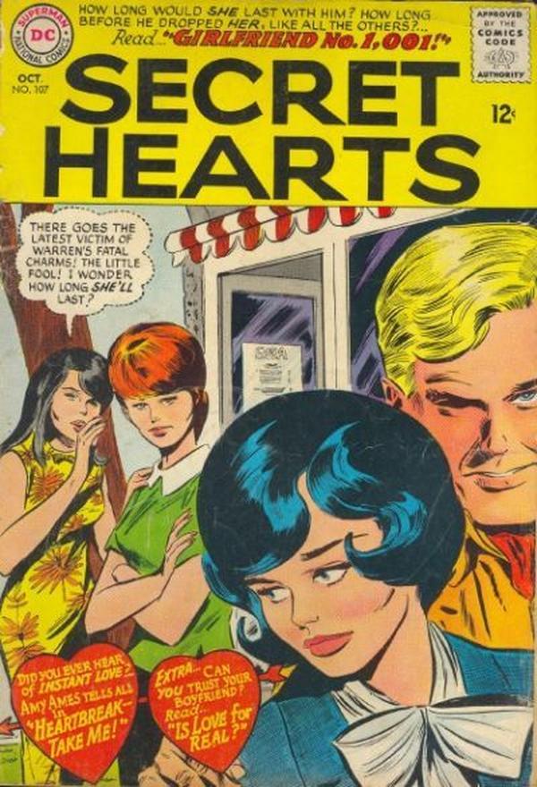Secret Hearts #107 cover