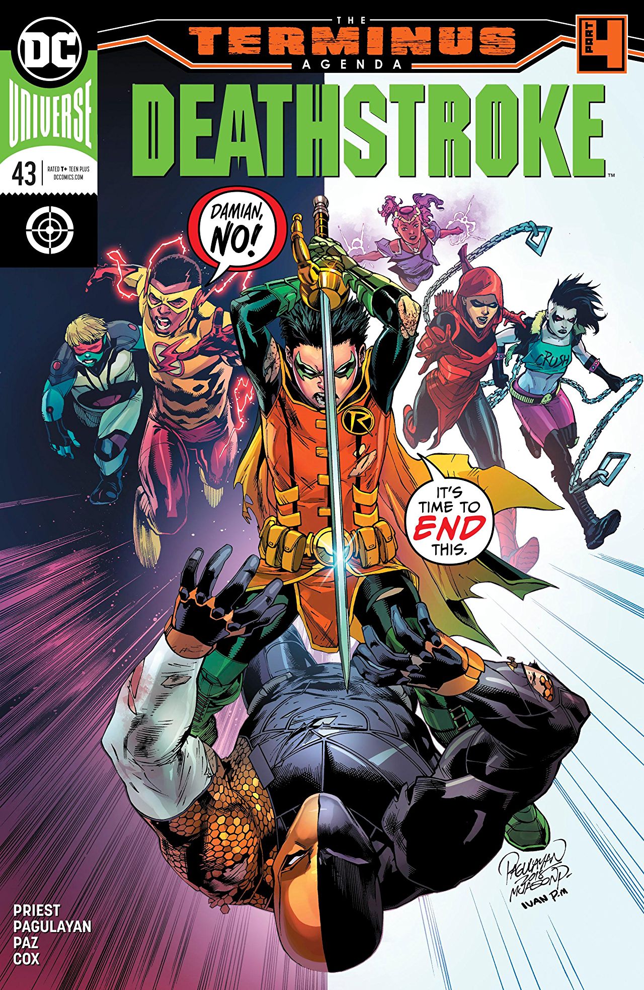 Deathstroke #43 cover