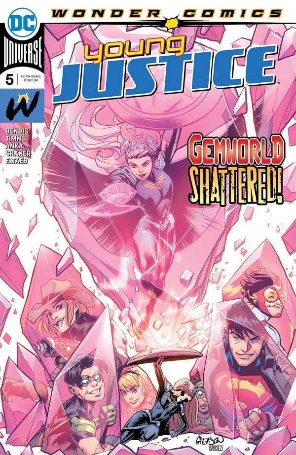 Young Justice #5 cover