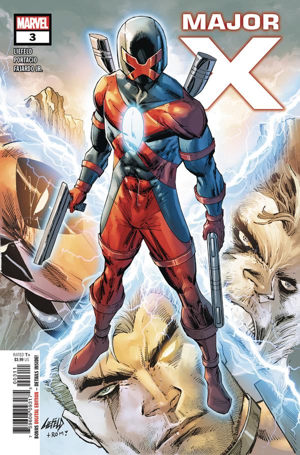 Major X #3 cover