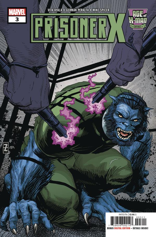 Age of X-Man: Prisoner X #3 cover