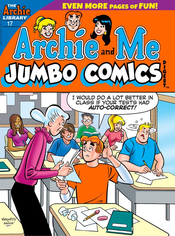 Archie and Me Comics Digest #17 cover