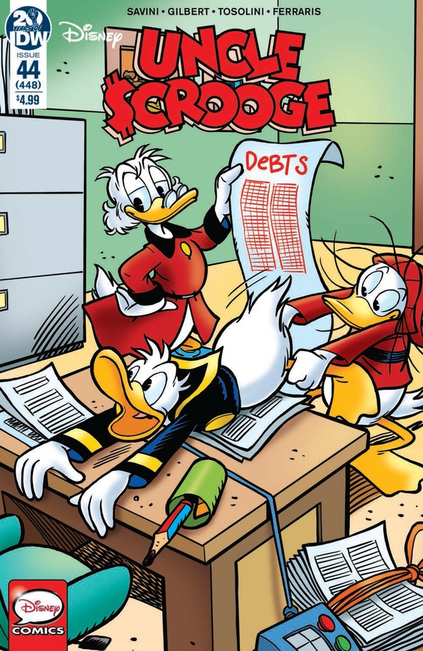 Uncle Scrooge #44 / 448 cover