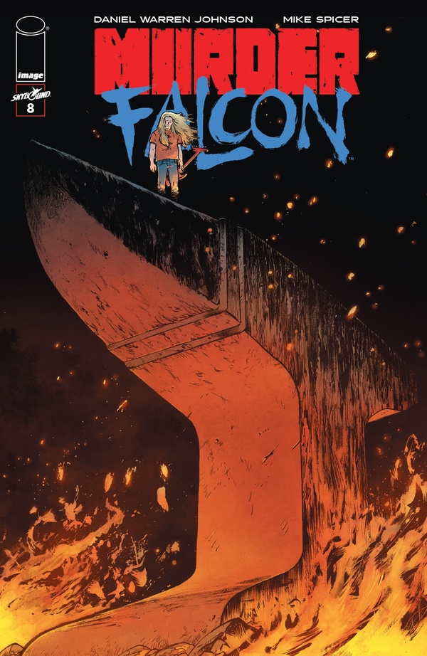 Murder Falcon #8 cover