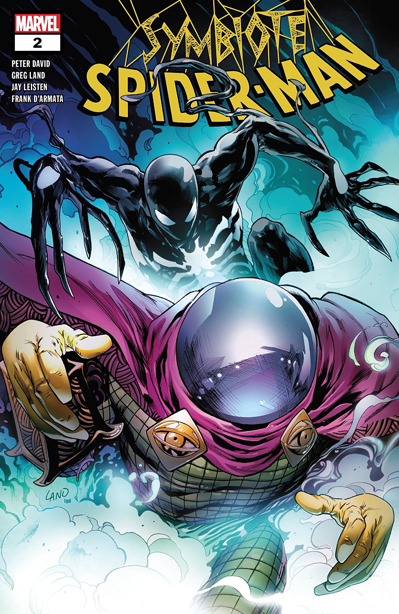 Symbiote Spider-Man #2 cover