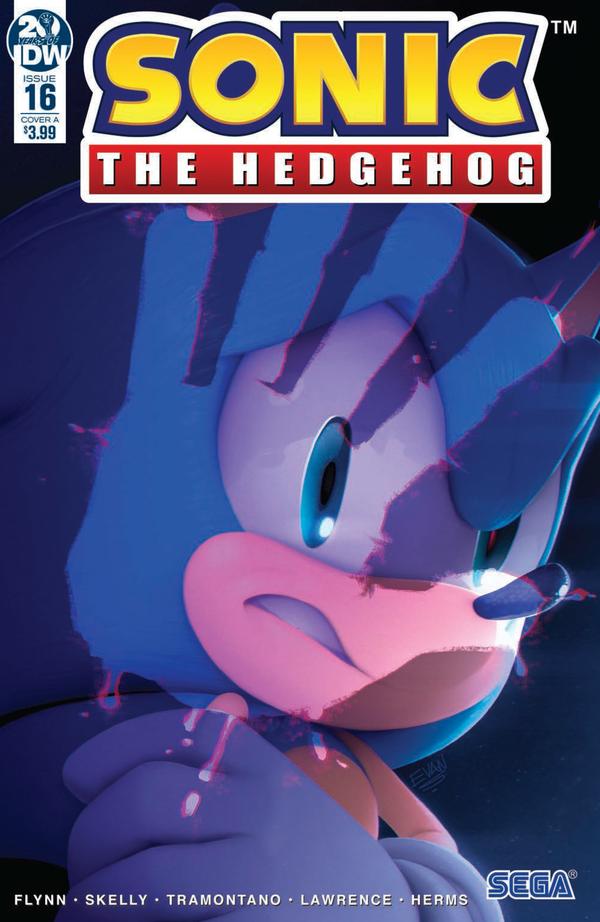 Sonic the Hedgehog #16 cover