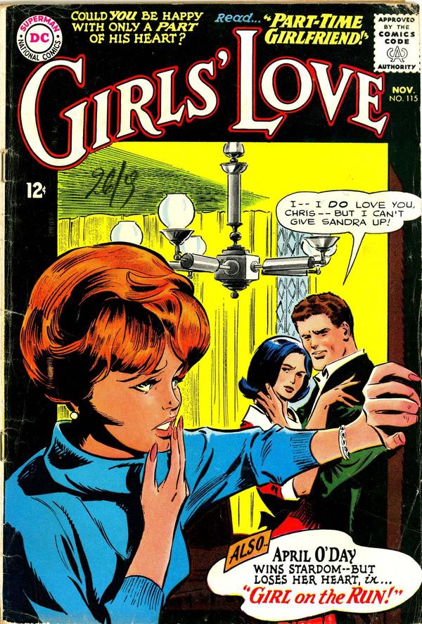 Girls' Love Stories #115 cover