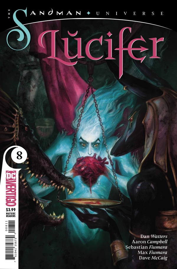Lucifer #8 cover