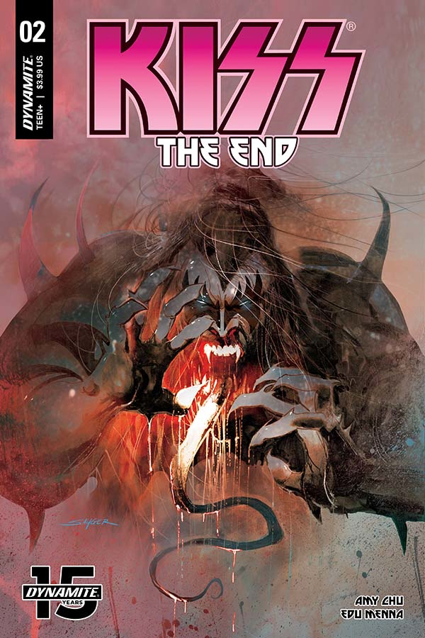 KISS: The End #2 cover