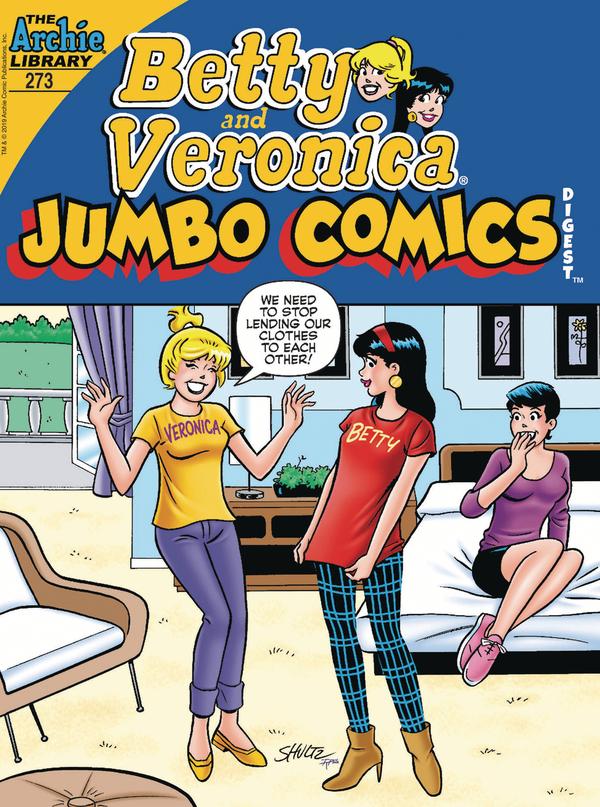 Betty & Veronica (Jumbo Comics) Double Digest #273 cover