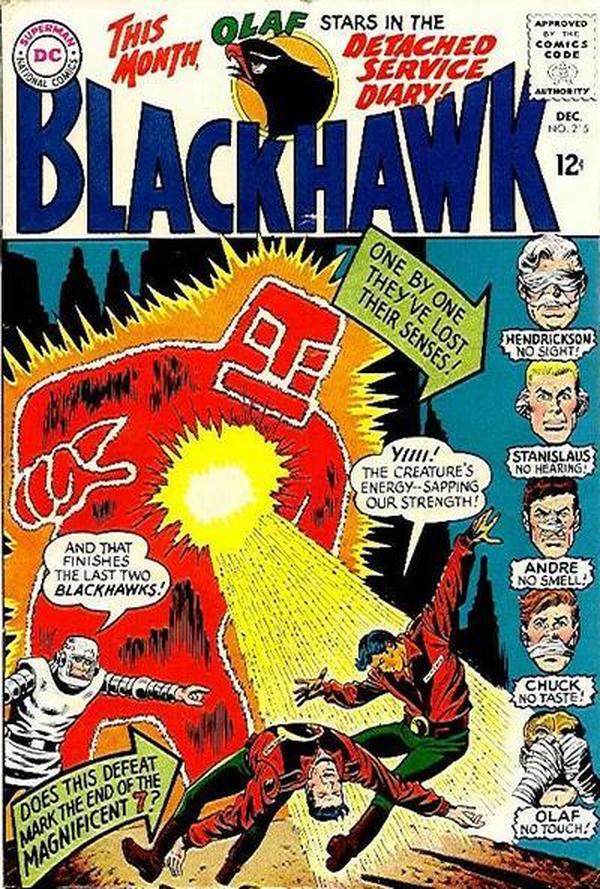 Blackhawk #215 cover