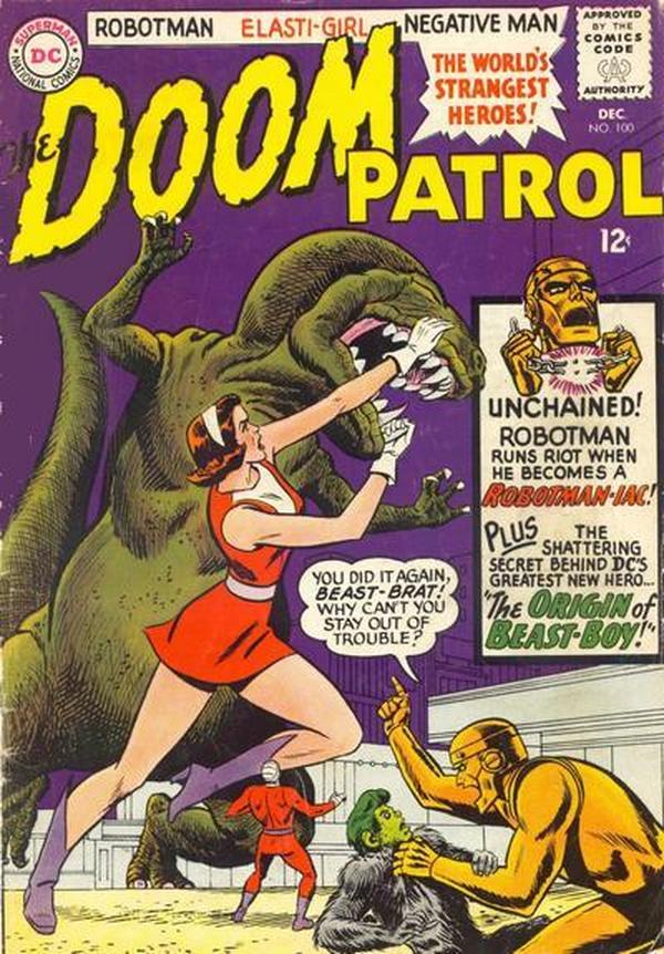 The Doom Patrol #100 cover