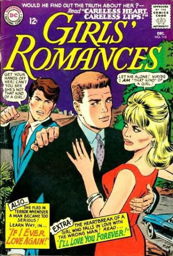 Girls' Romances #113 cover