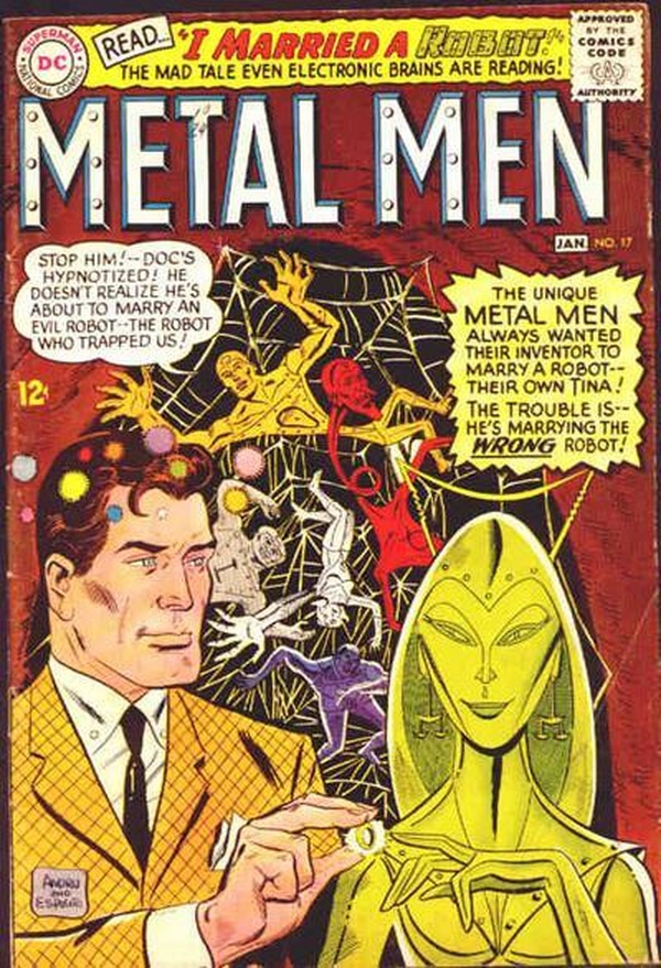 Metal Men #17 cover
