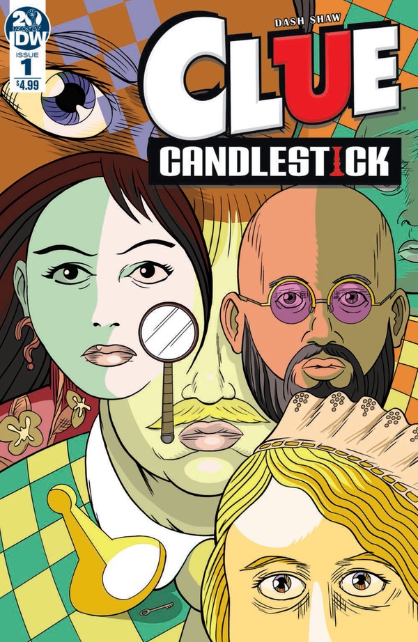 Clue: Candlestick #1 cover