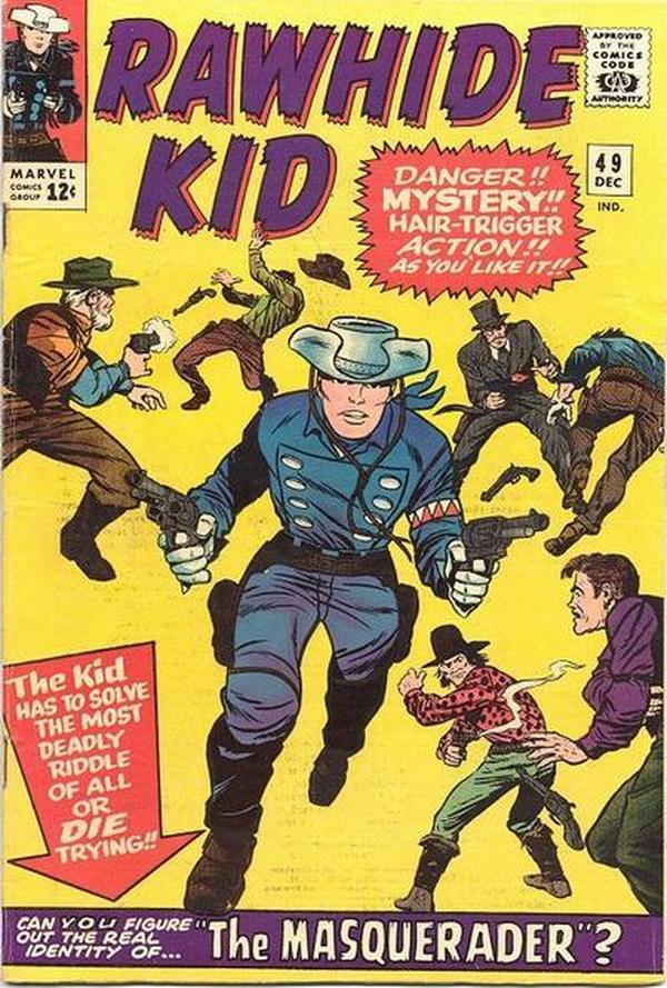 The Rawhide Kid #49 cover