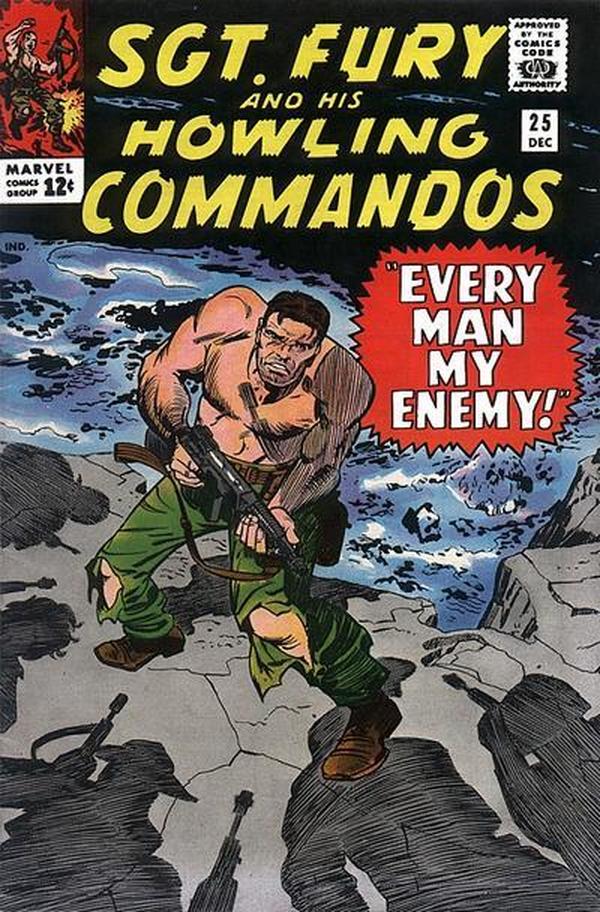 Sgt. Fury #25 cover