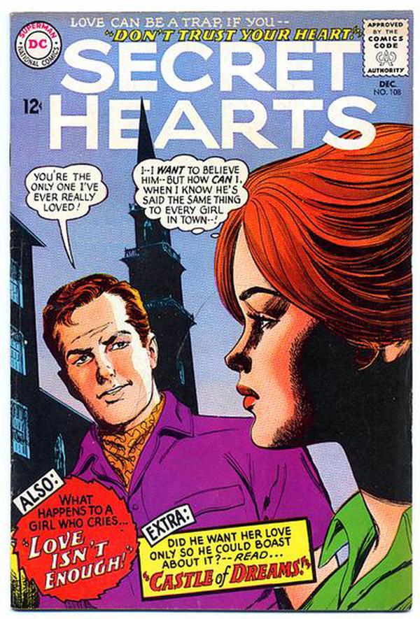 Secret Hearts #108 cover