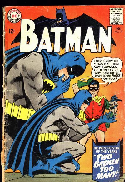 Batman #177 cover